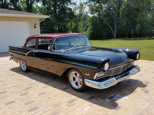 1957 Black Cherry/Black Ford Other Sedan