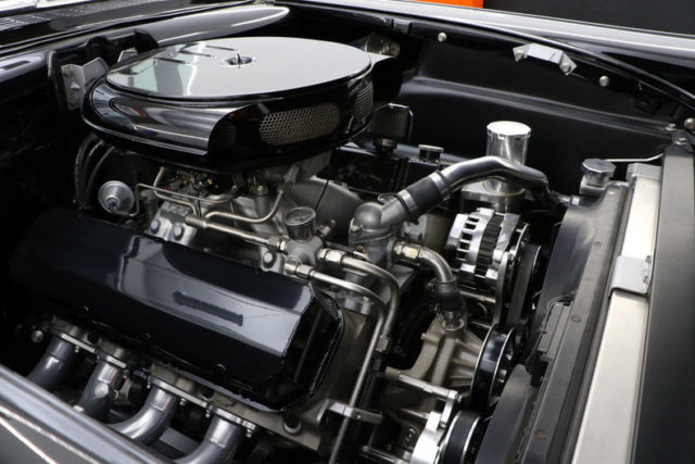 1957 Black Ford Custom Sedan