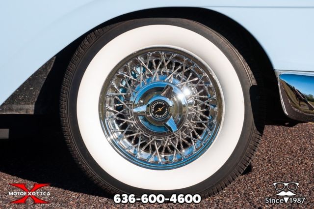 1957 Colonial White over Starmist Blue Ford Ranchero Standard Cab Pickup