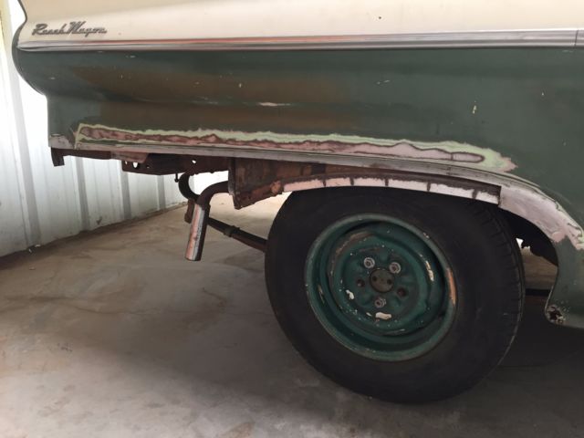 1957 green/white Ford Other Wagon