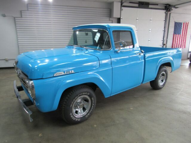 1957 Blue Ford F-100 --