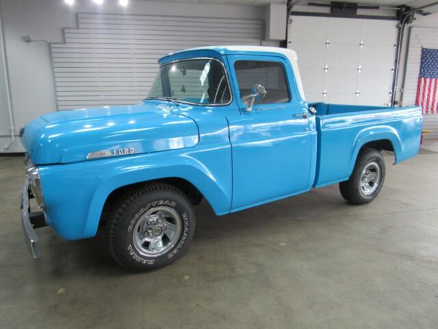 1957 Blue Ford F-100 --