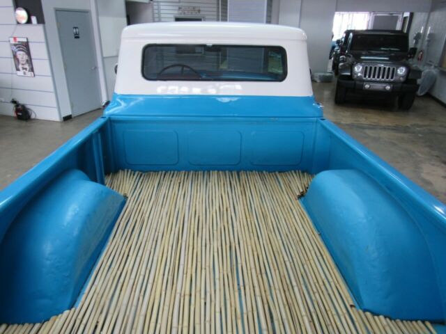 1957 Blue Ford F-100 --