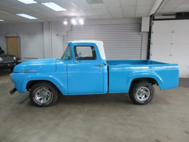 1957 Blue Ford F-100 --