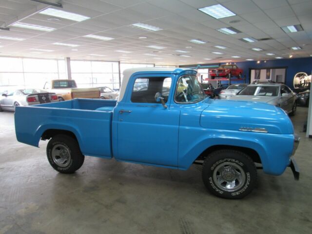 1957 Blue Ford F-100 --