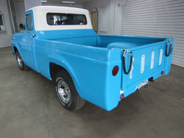 1957 Blue Ford F-100 --