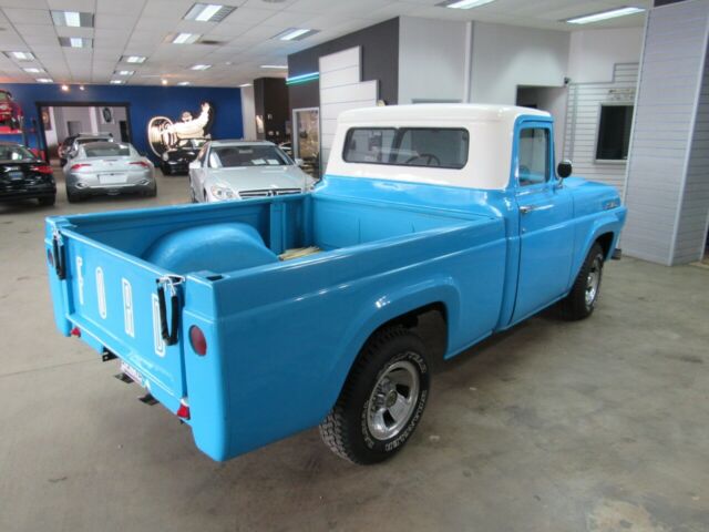 1957 Blue Ford F-100 --