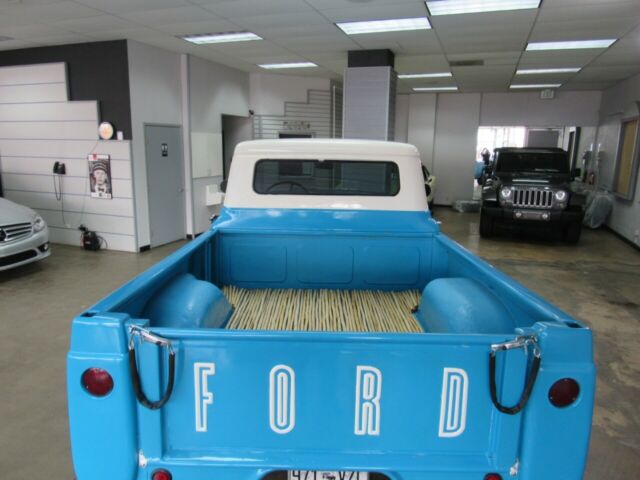 1957 Blue Ford F-100 --