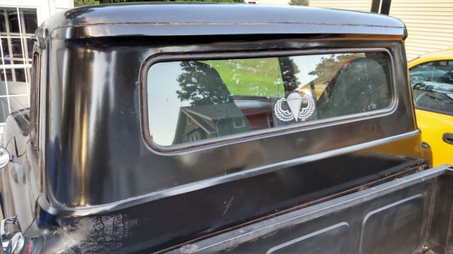 1957 Black Ford F-100 Pickup