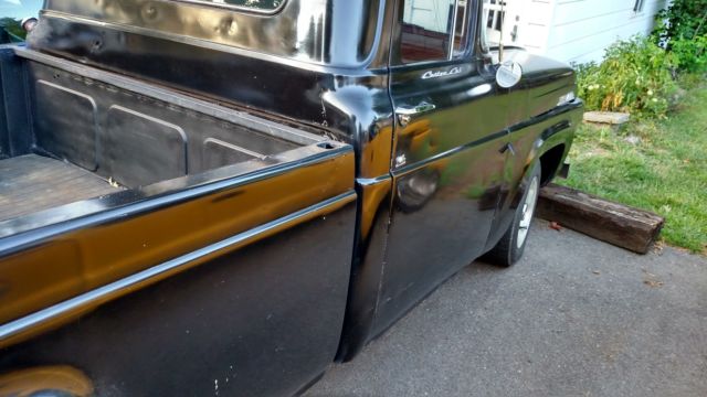 1957 Black Ford F-100 Pickup