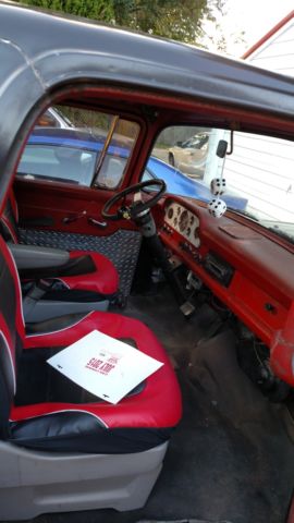 1957 Black Ford F-100 Pickup