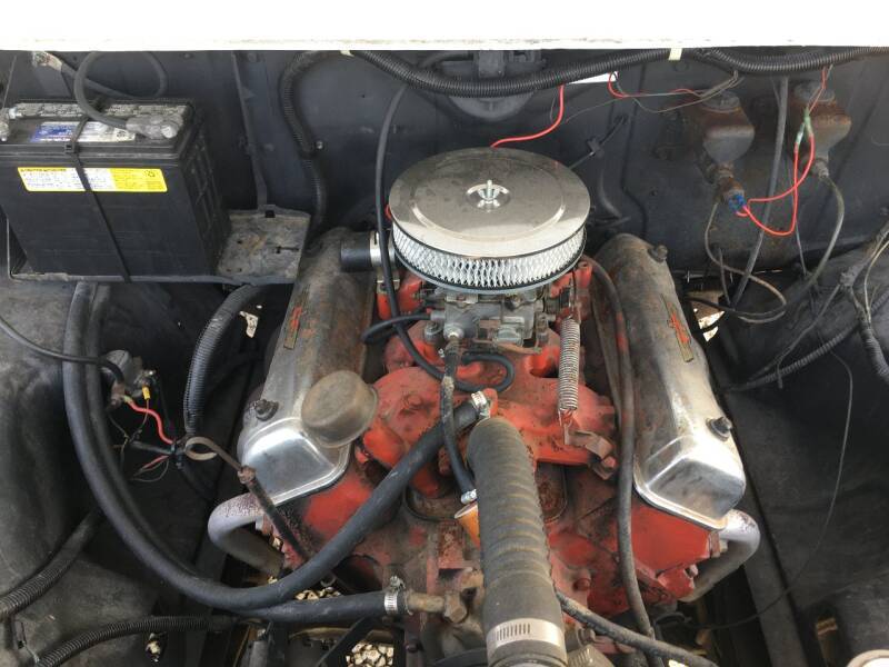 1957 White Ford F-100 Pickup Truck