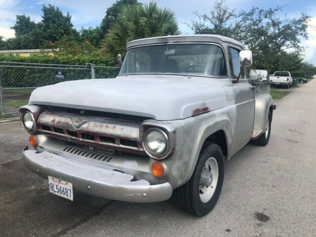 1957 Gray Ford F-250 Pickup Truck