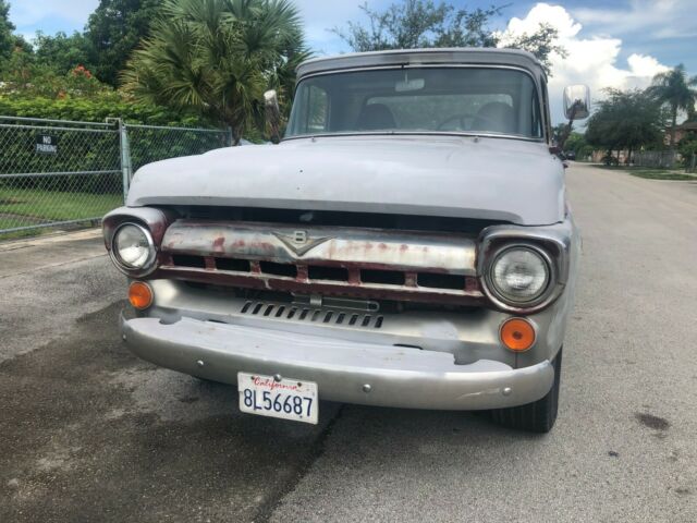 1957 Gray Ford F-250 Pickup Truck
