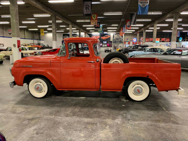 1957 Orange Ford F-100