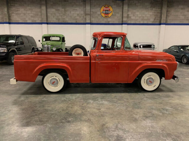 1957 Orange Ford F-100