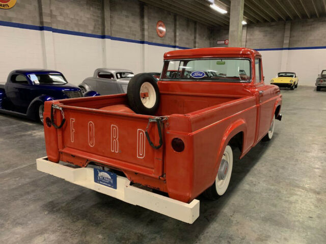 1957 Orange Ford F-100