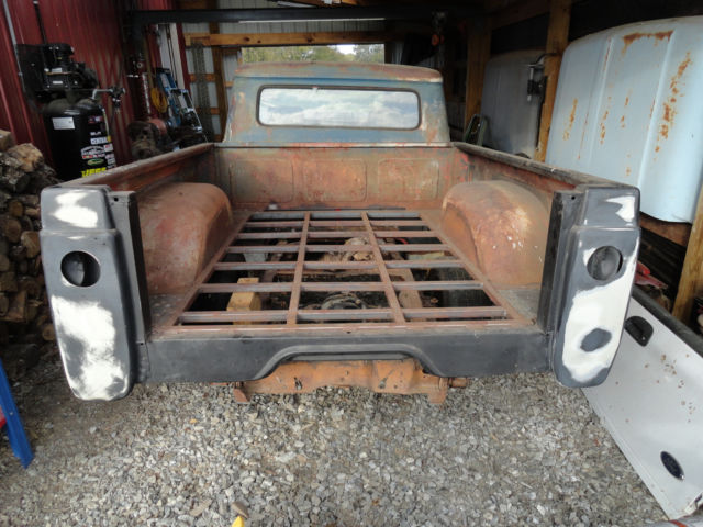 1957 Blue Ford F-100