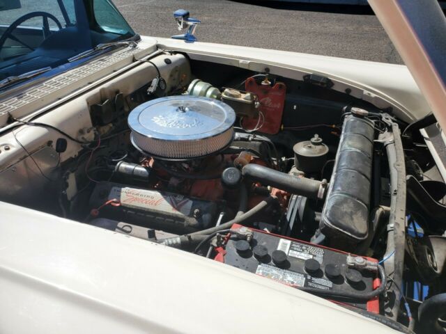 1957 Tan Ford Fairlane Coupe