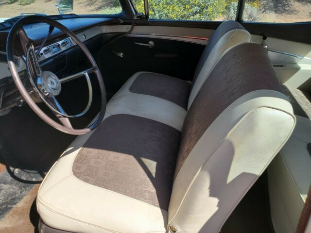 1957 Tan Ford Fairlane Coupe