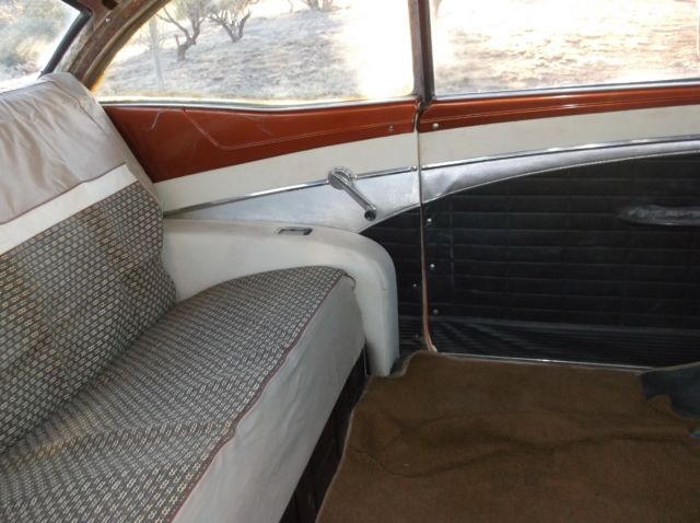 1957 Sunburst Orange & Cream Ford Fairlane Coupe