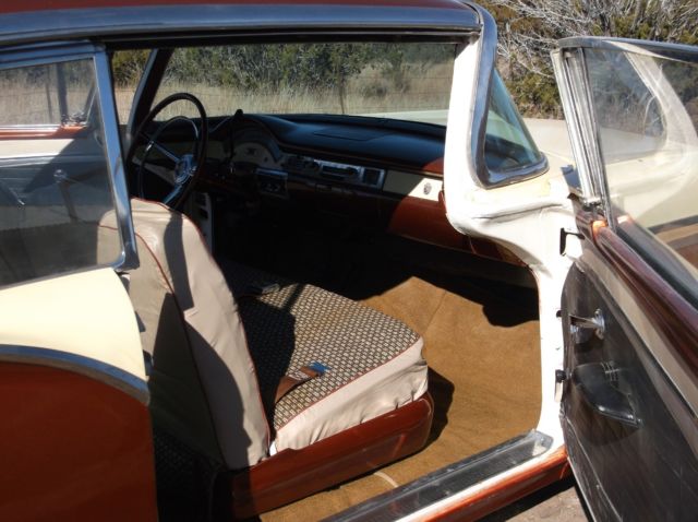 1957 Sunburst Orange & Cream Ford Fairlane Coupe