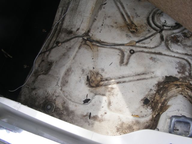 1957 White Ford Fairlane Convertible