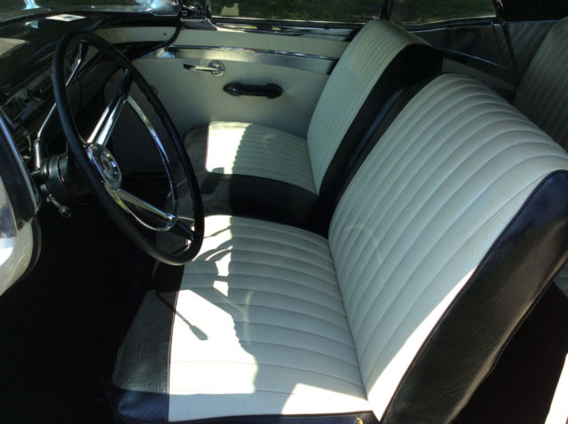 1957 Black & White Ford Fairlane Convertible