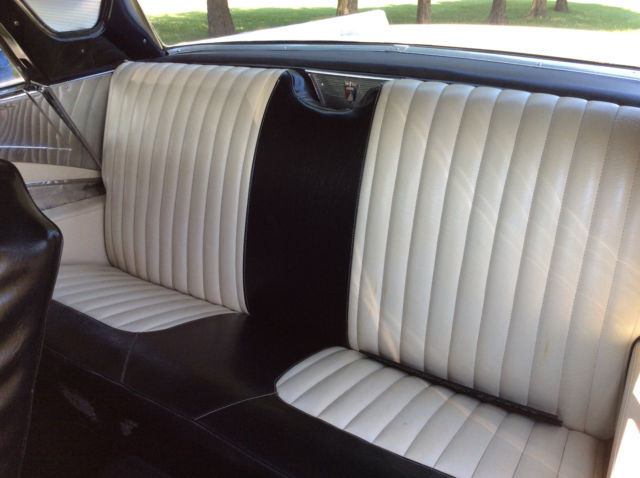 1957 Black & White Ford Fairlane Convertible