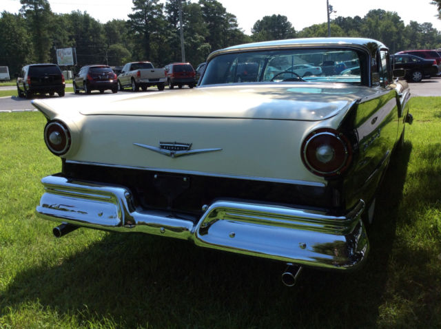 1957 Black & White Ford Fairlane Convertible