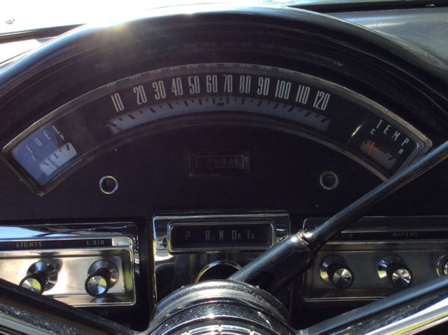 1957 Black & White Ford Fairlane Convertible