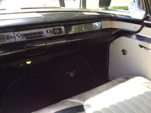 1957 Black & White Ford Fairlane Convertible