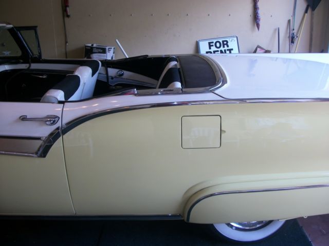 1957 Yellow/White Ford Fairlane Convertible