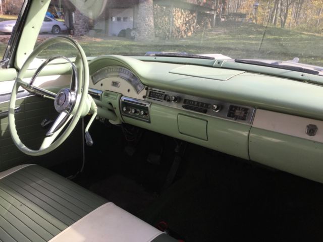 1957 willow green Ford Fairlane Convertible