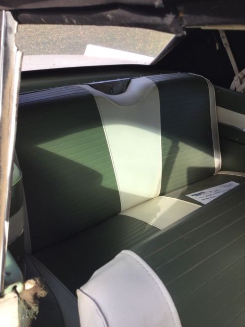 1957 willow green Ford Fairlane Convertible