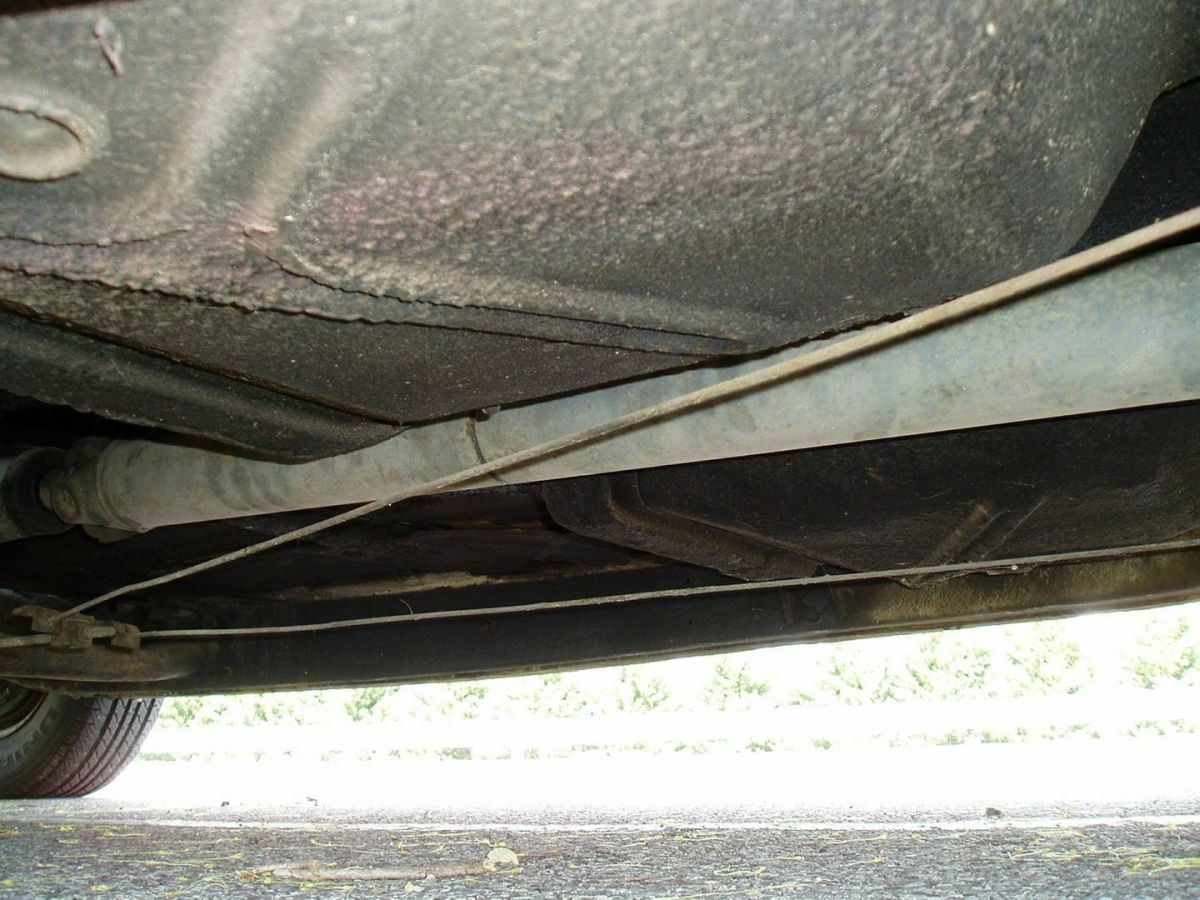 1957 Red & White Ford Fairlane Sedan