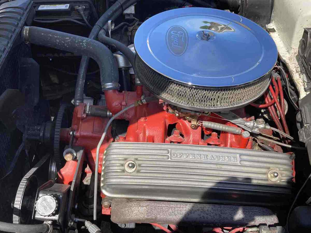 1957 Red Ford Fairlane