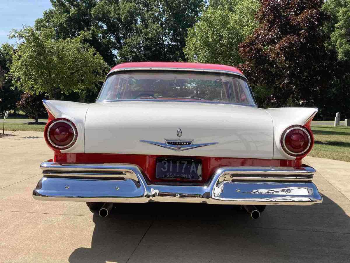 1957 Red Ford Fairlane