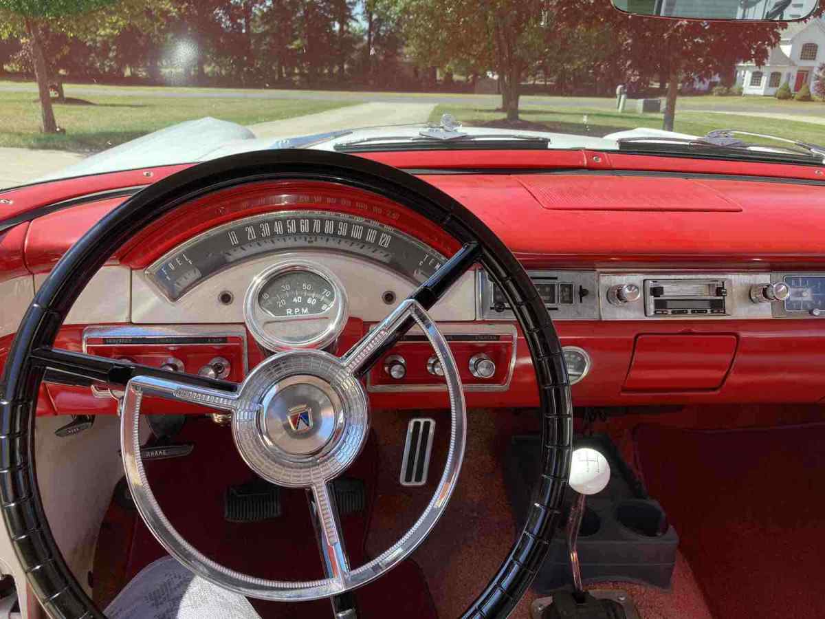 1957 Red Ford Fairlane
