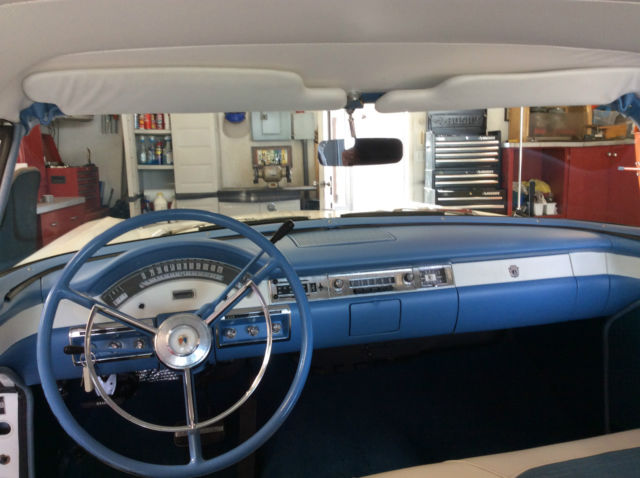 1957 blue & white Ford Fairlane