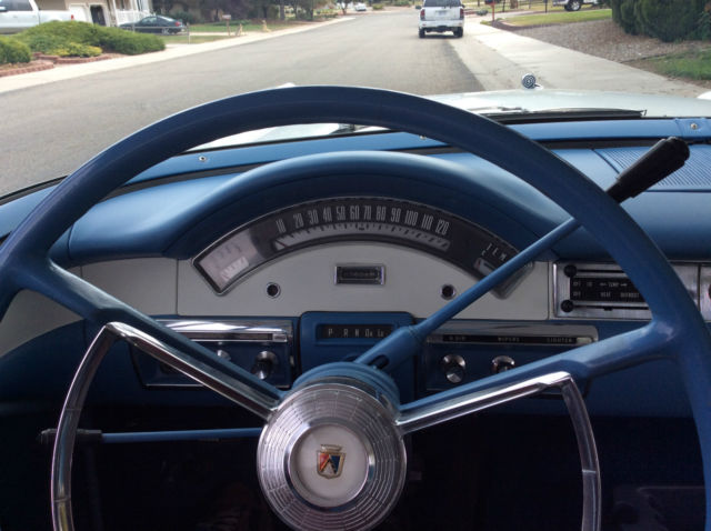 1957 blue & white Ford Fairlane