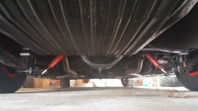 1957 green/white Ford Fairlane Coupe