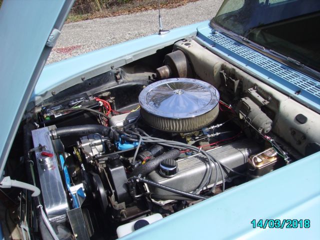 1957 Blue Ford Fairlane Wagon