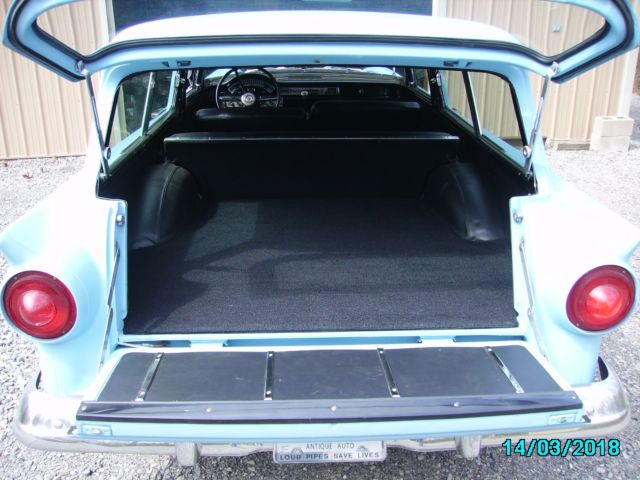 1957 Blue Ford Fairlane Wagon