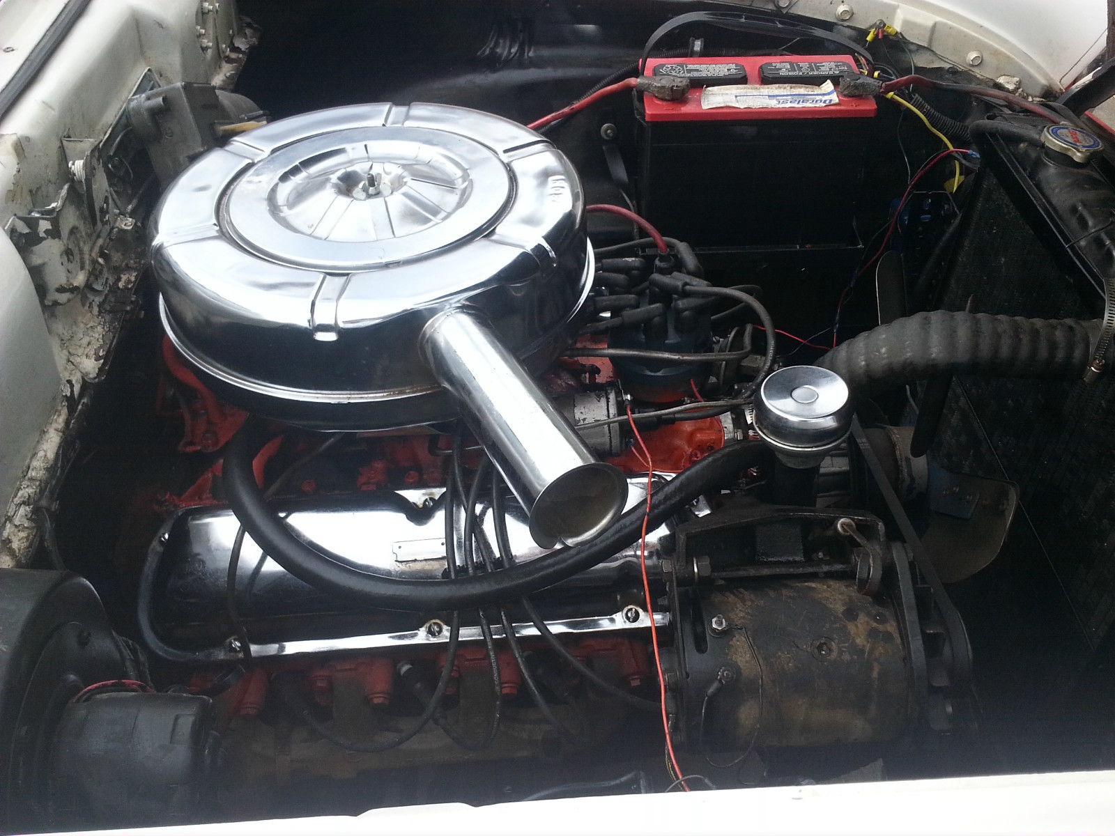 1957 Red Ford Ranchero ranchero