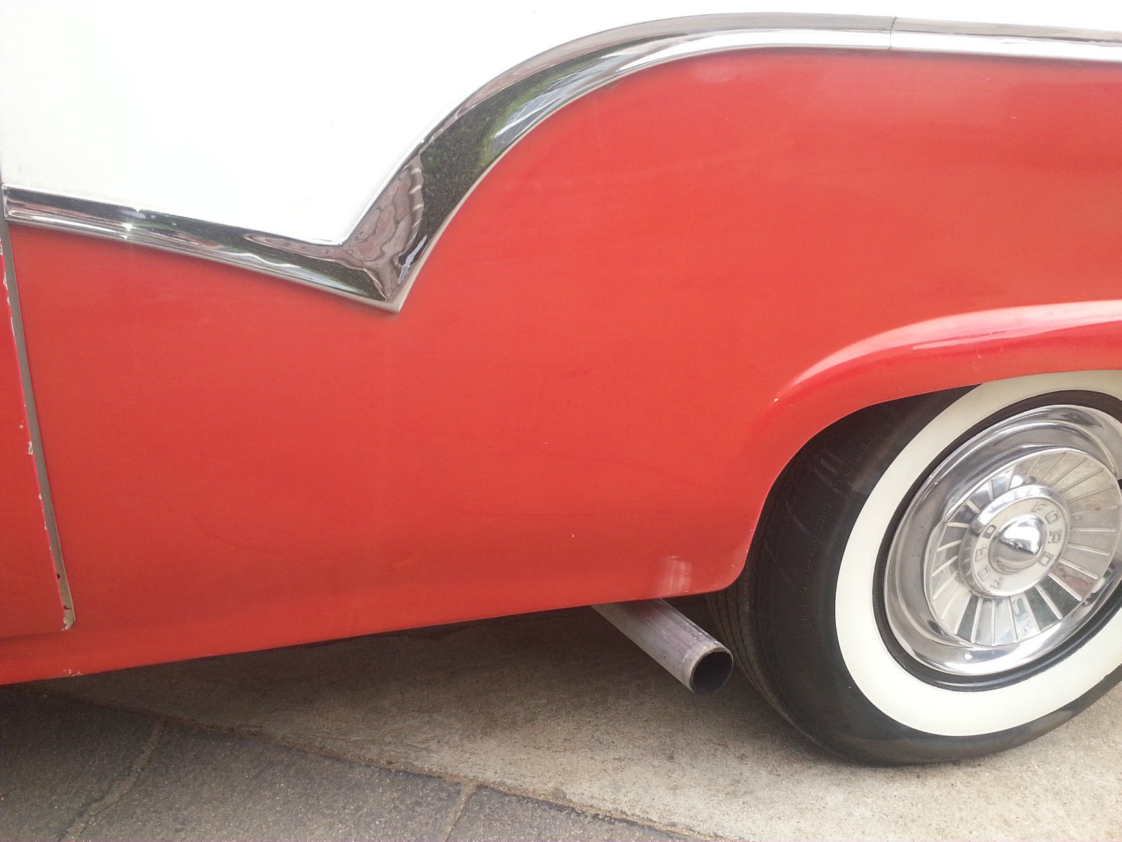 1957 Red Ford Ranchero ranchero