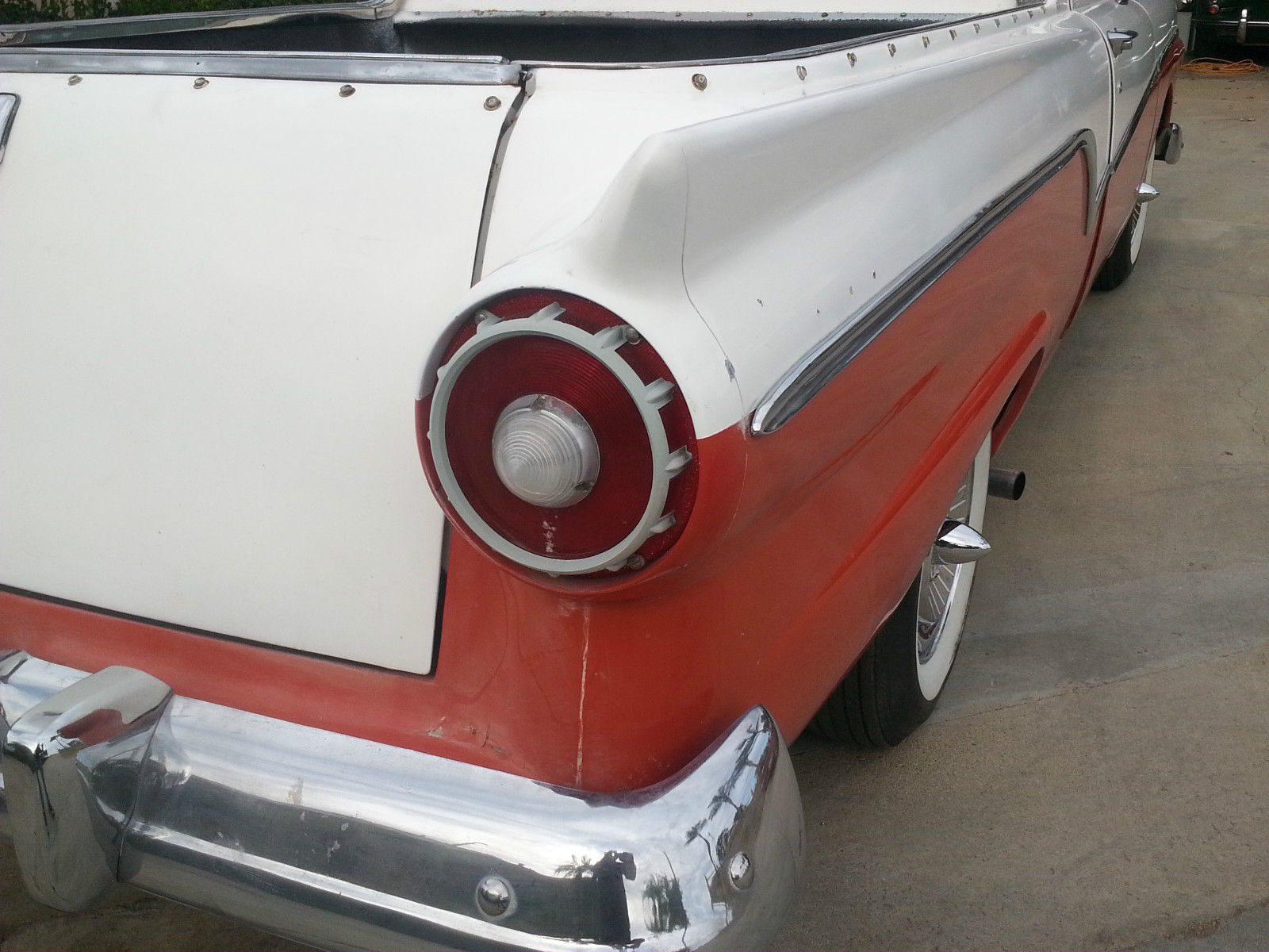 1957 Red Ford Ranchero ranchero