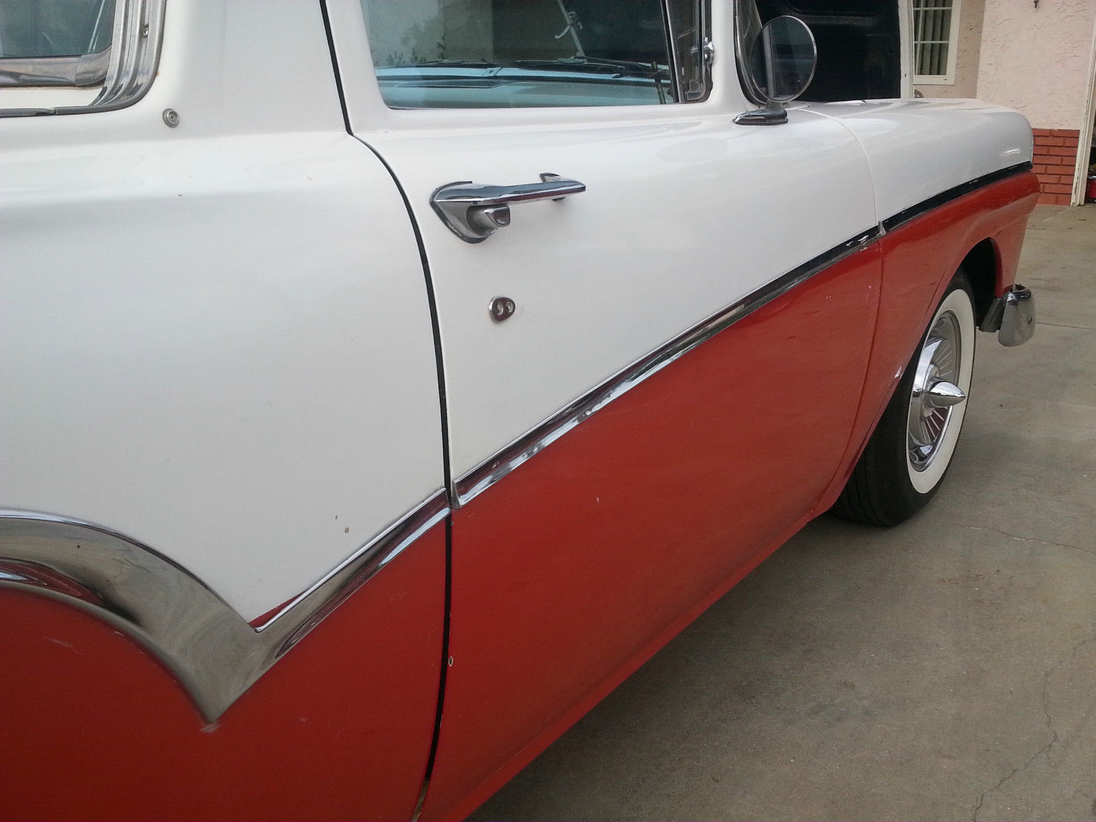 1957 Red Ford Ranchero ranchero