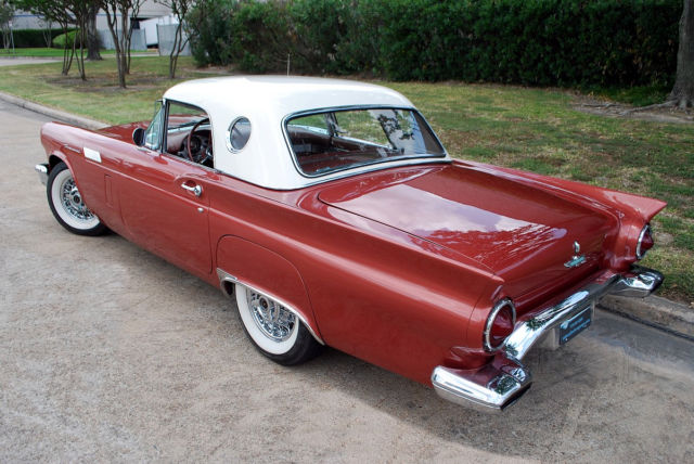 1957 T-Bird Bronze Ford Thunderbird Convertible