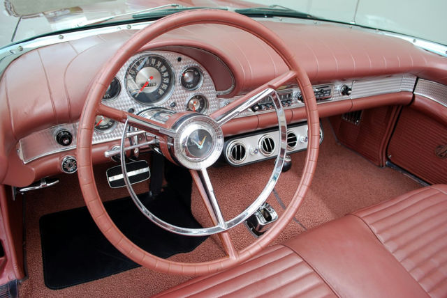 1957 T-Bird Bronze Ford Thunderbird Convertible